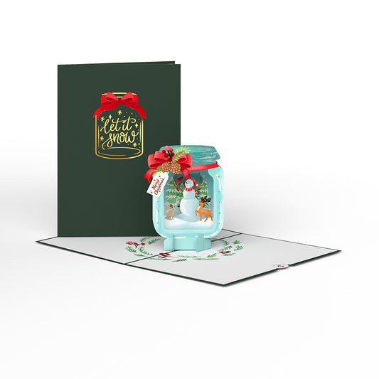 Christmas Jar Pop-Up Card
