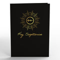 Sagittarius Zodiac Birthday Pop-Up Card