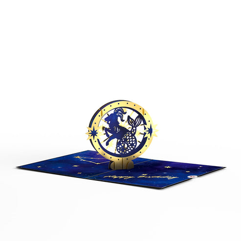 Capricorn Zodiac Birthday Pop-Up Card – Lovepop