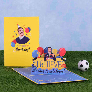 Ted Lasso I Believe Birthday Pop-Up Card greeting card -  Lovepop