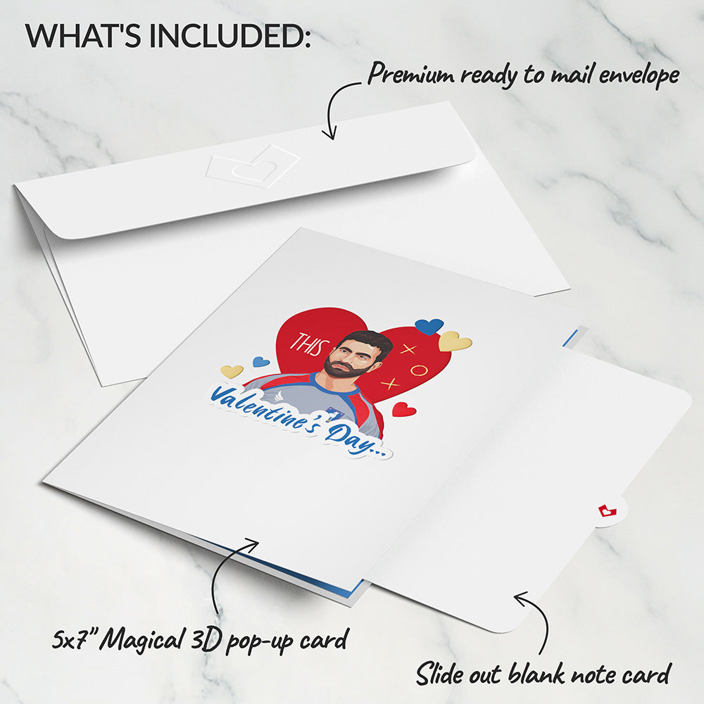 Ted Lasso Don't You Dare Settle For Fine Pop-Up Card