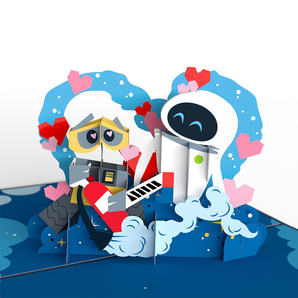 Disney and Pixar's WALL•E Over The Moon For You Pop-Up Card