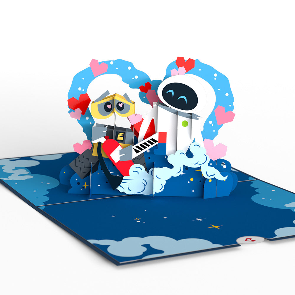 Disney and Pixar's WALL•E Over The Moon For You Pop-Up Card