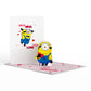 Minions Eye Love You Pop-Up Card