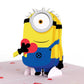 Minions Eye Love You Pop-Up Card