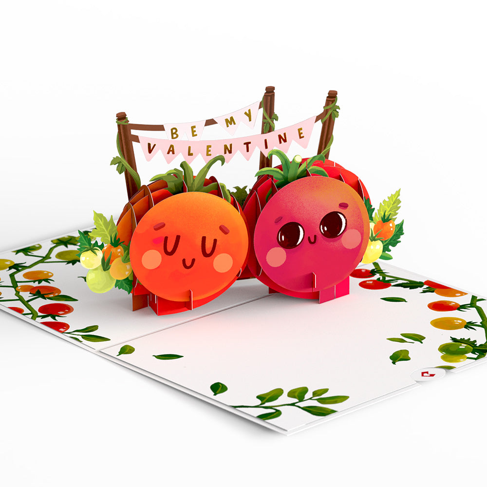I Love You From Head To-ma-toes Pop-Up Card