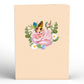 Hydrangea Butterflies Pop-Up Card