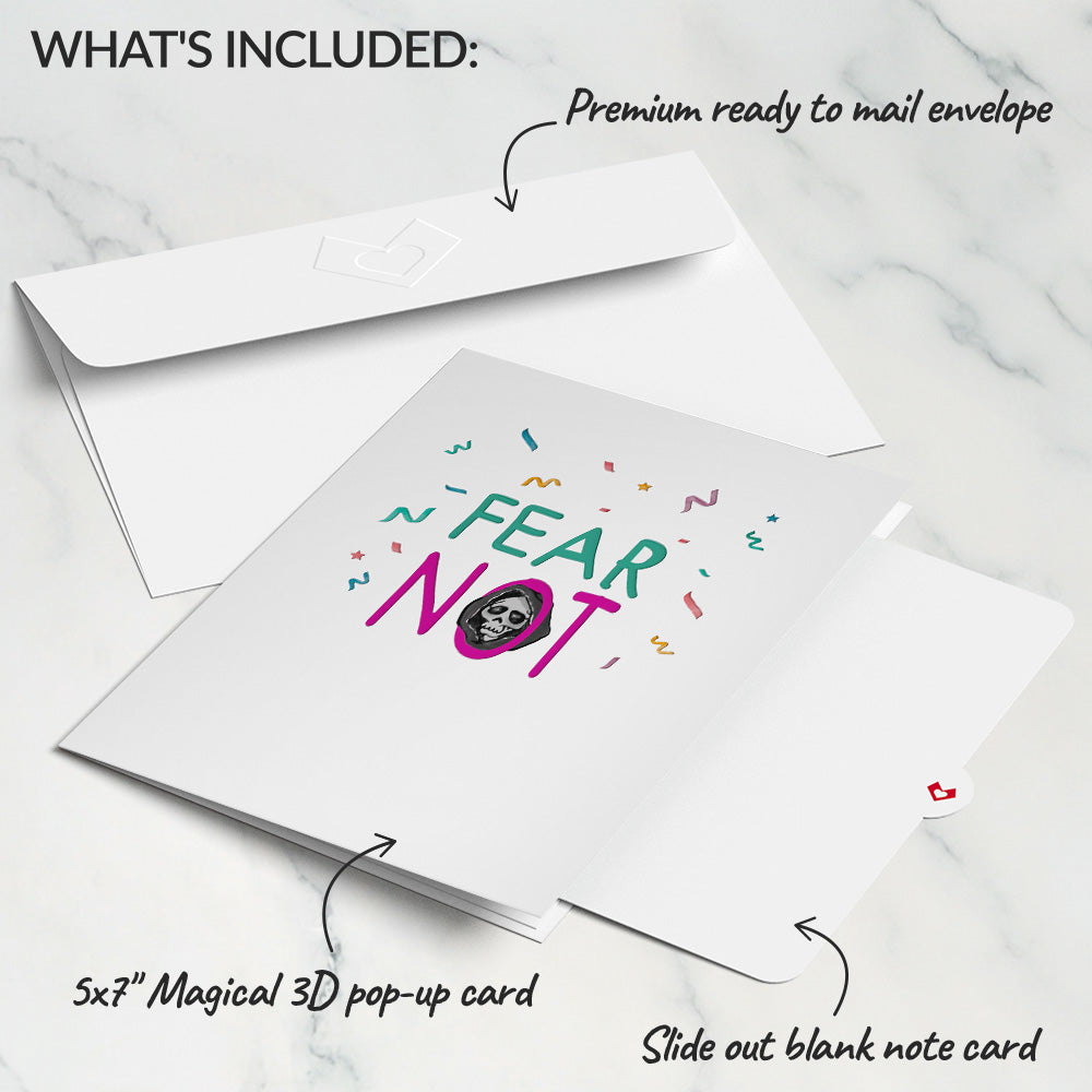 Grim Reaper Dark Humor Birthday Pop-Up Card