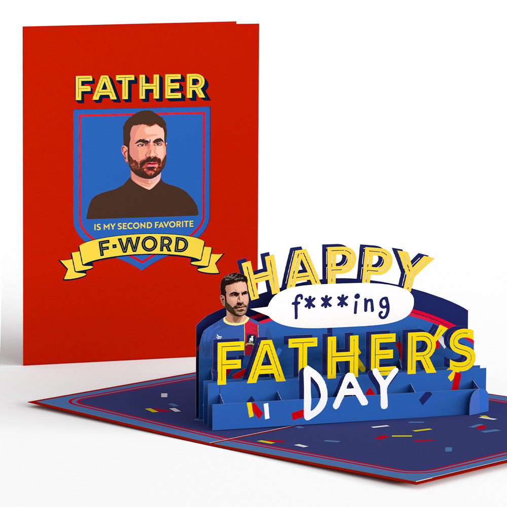 Ted Lasso Happy Father's Day Pop-Up Card