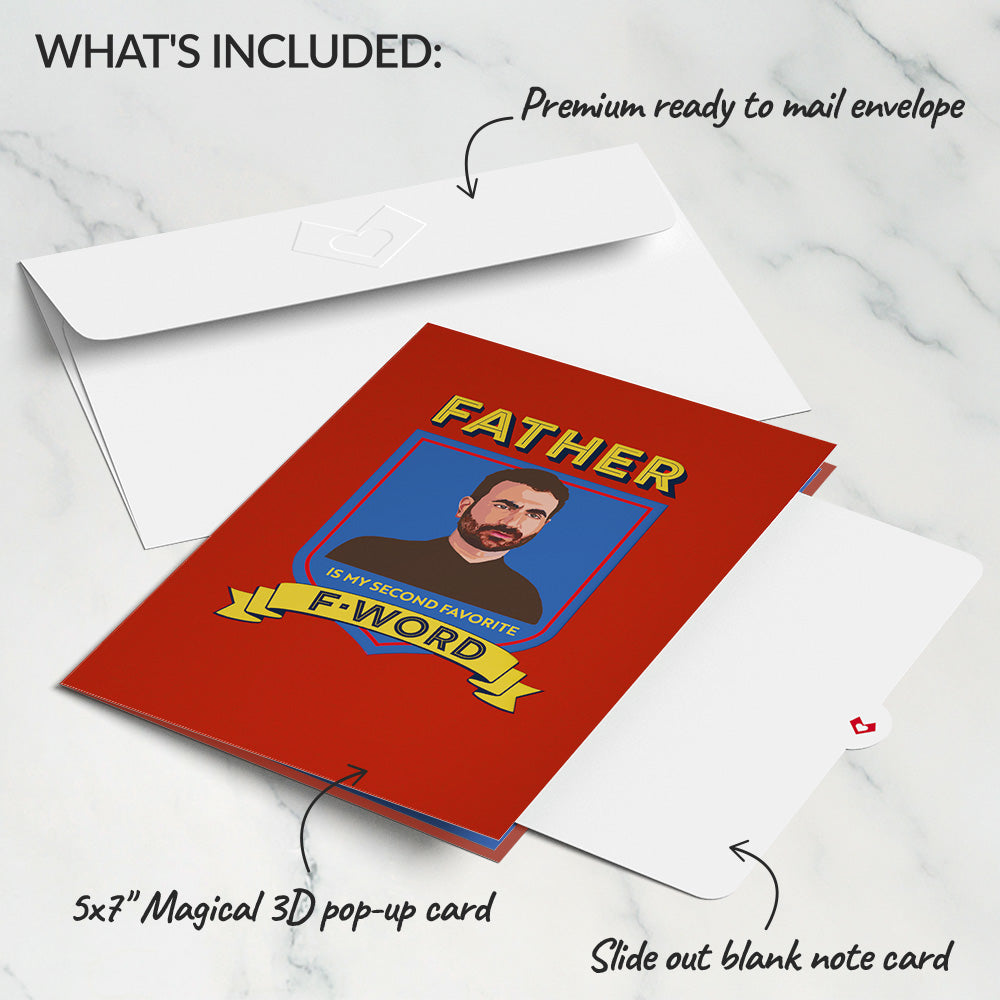 Ted Lasso Happy Father's Day Pop-Up Card