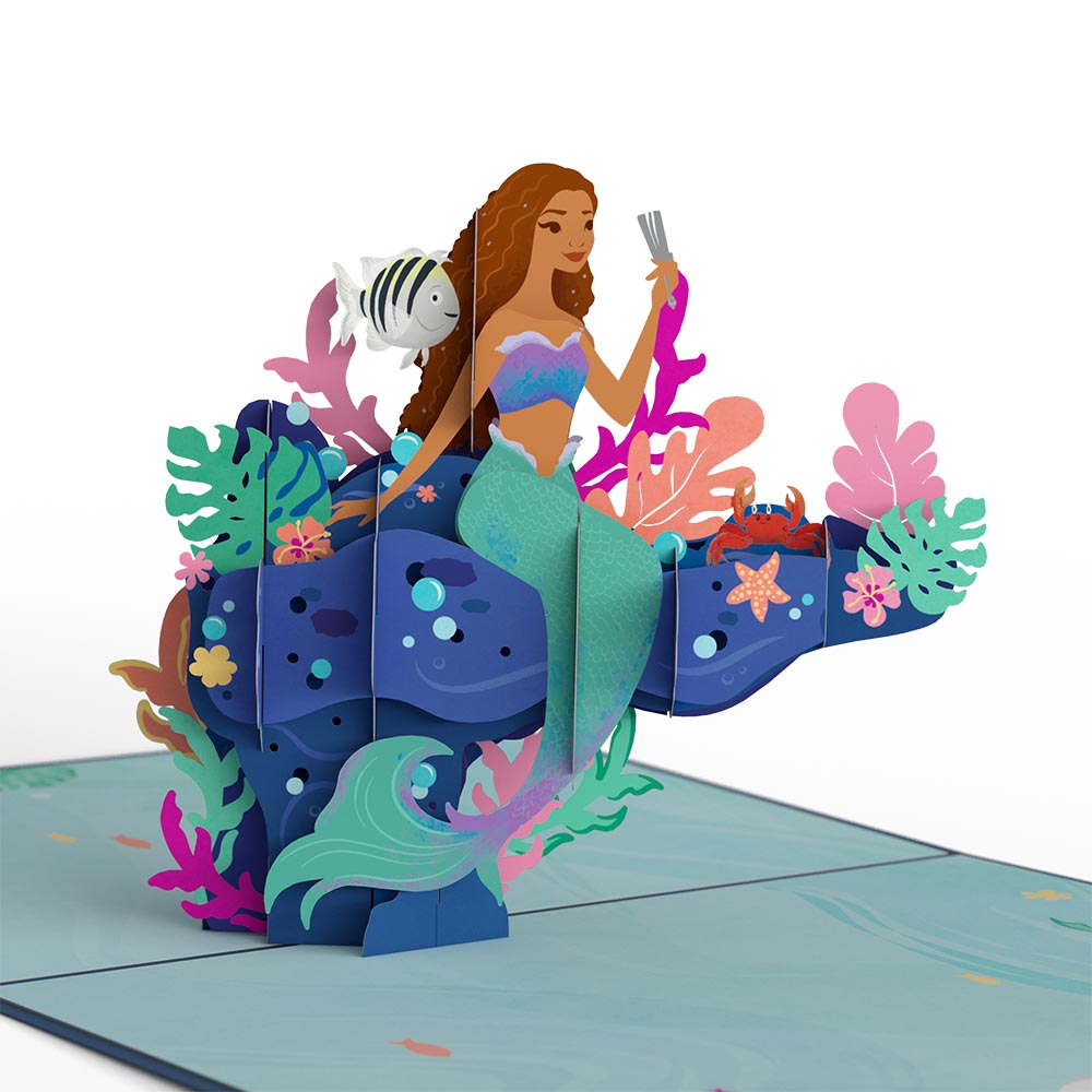 Disney The Little Mermaid Birthday Adventure Pop-Up Card