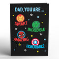 Marvel's Avengers Super-Hero Father's Day Pop-Up Card