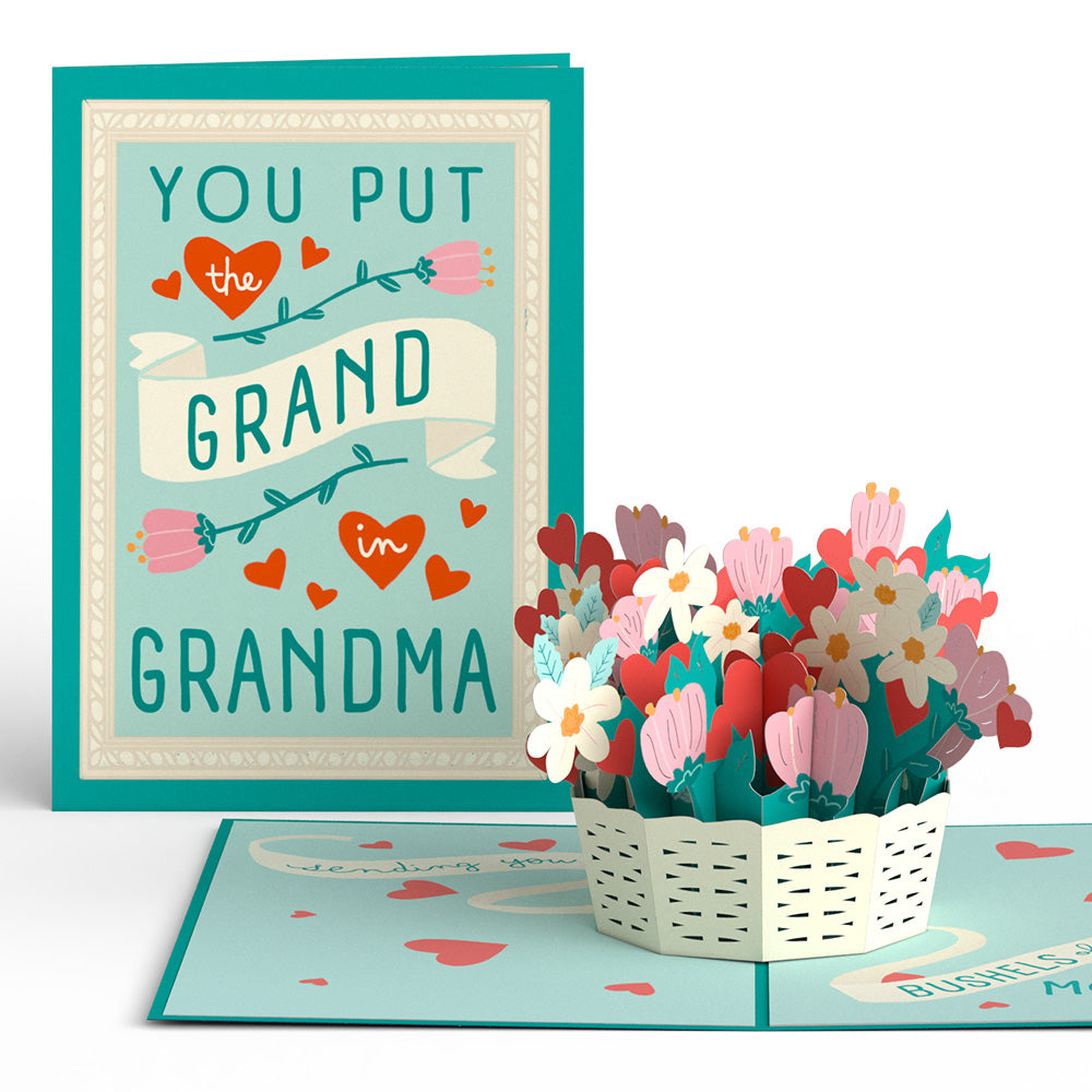 You Put the Grand in Grandma Mother’s Day Pop-Up Card