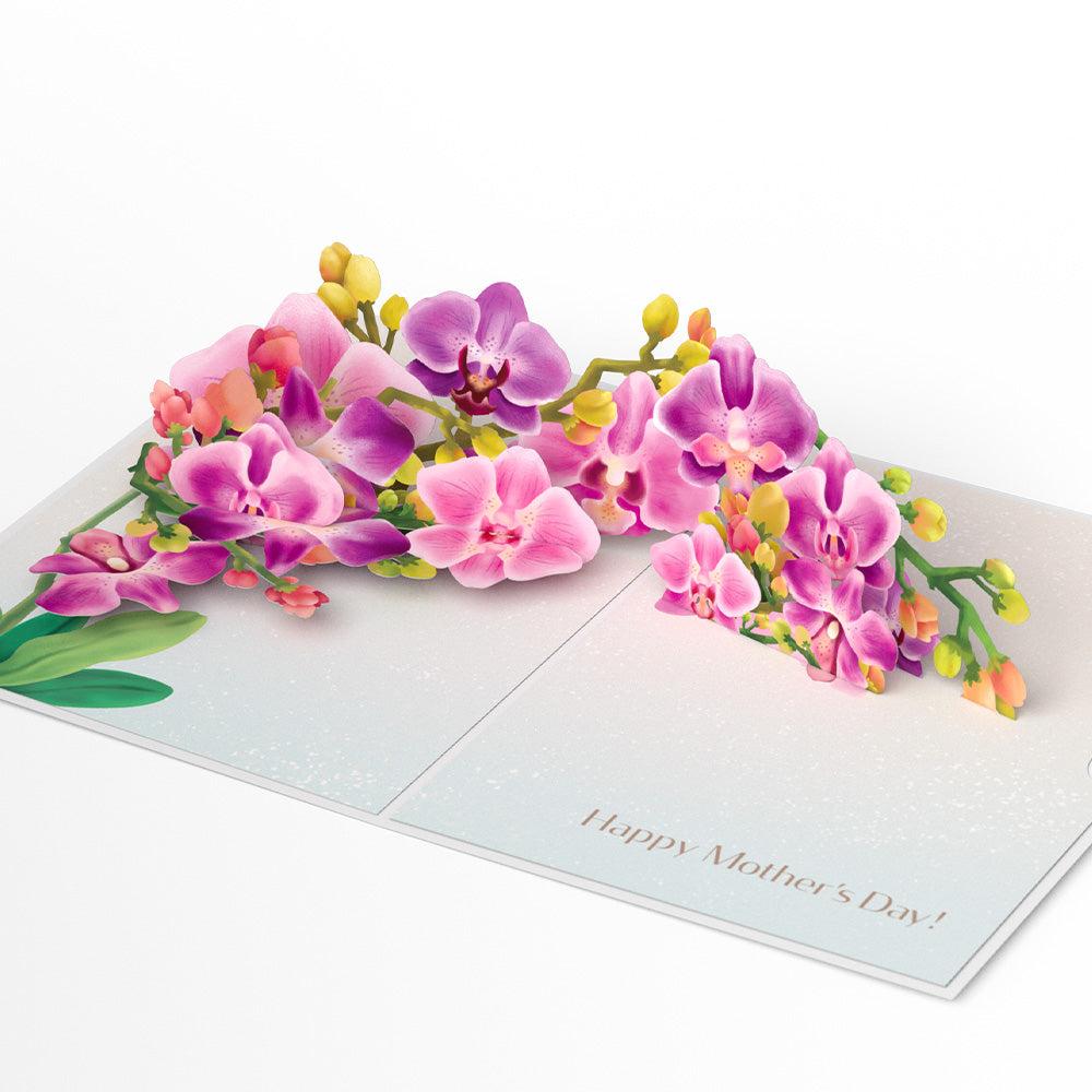 Mother’s Day Orchid Pop-Up Card