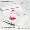 Wine Down and Relax Mother's Day Pop-Up Card
