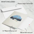 Husband Happy Father’s Day Compass Pop-Up Card