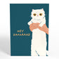 Cat Dad Father's Day Pop-Up Card