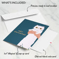 Cat Dad Father's Day Pop-Up Card