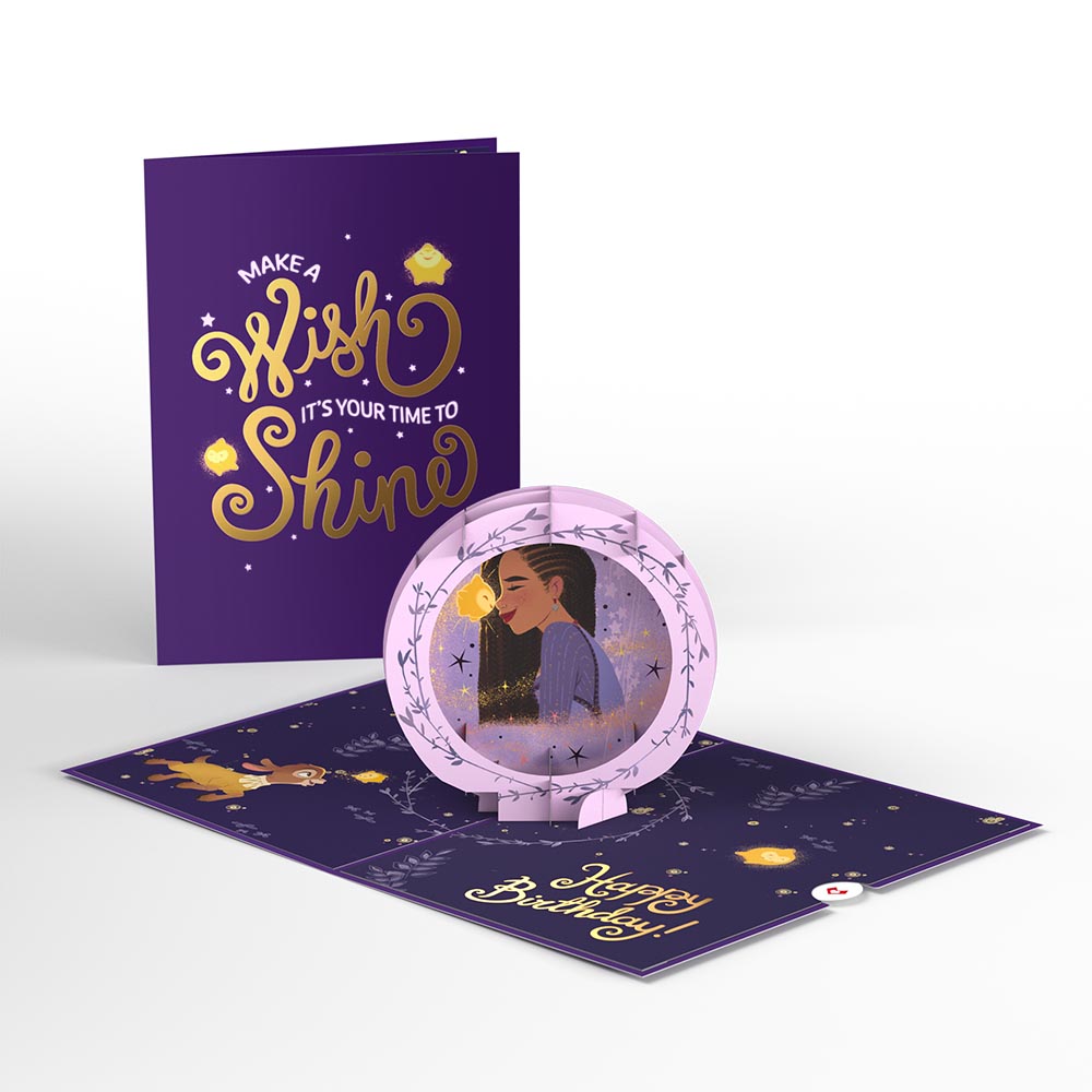 Disney Wish Birthday Pop-Up Card