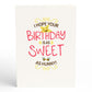 Disney’s Winnie The Pooh Sweet as Hunny Birthday Pop-Up Card