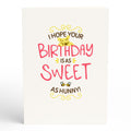 Disney’s Winnie the Pooh Sweet as Hunny Birthday Pop-Up Card
