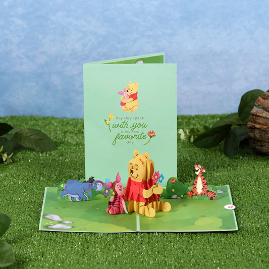 Disney’s Winnie The Pooh & Piglet Friendship Pop-Up Card