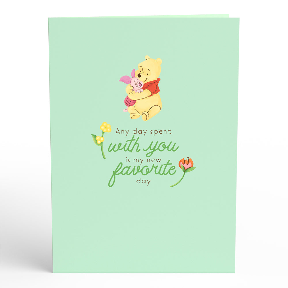 Disney’s Winnie The Pooh & Piglet Friendship Pop-Up Card