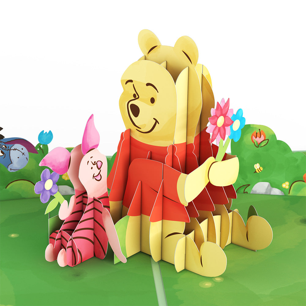 Disney’s Winnie The Pooh & Piglet Friendship Pop-Up Card