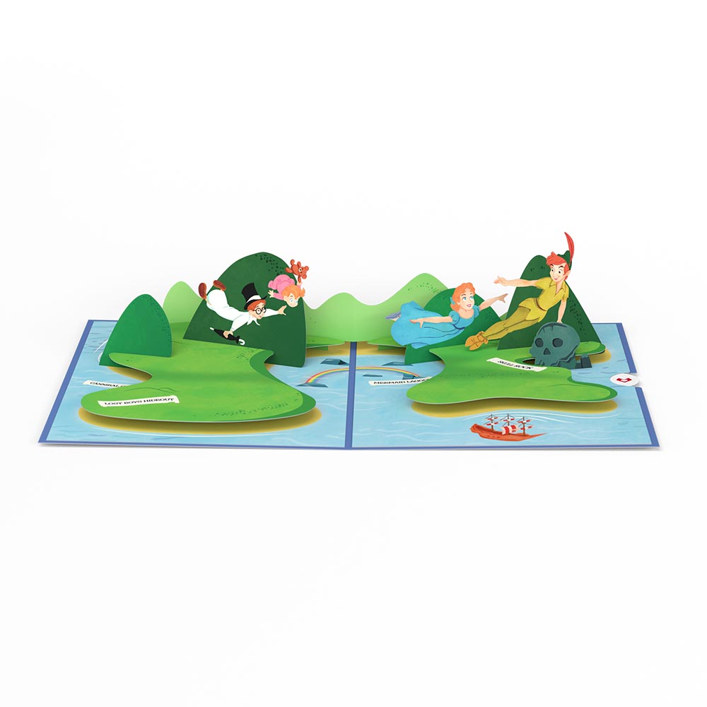 Disney's Peter Pan Neverland Birthday Pop-Up Card