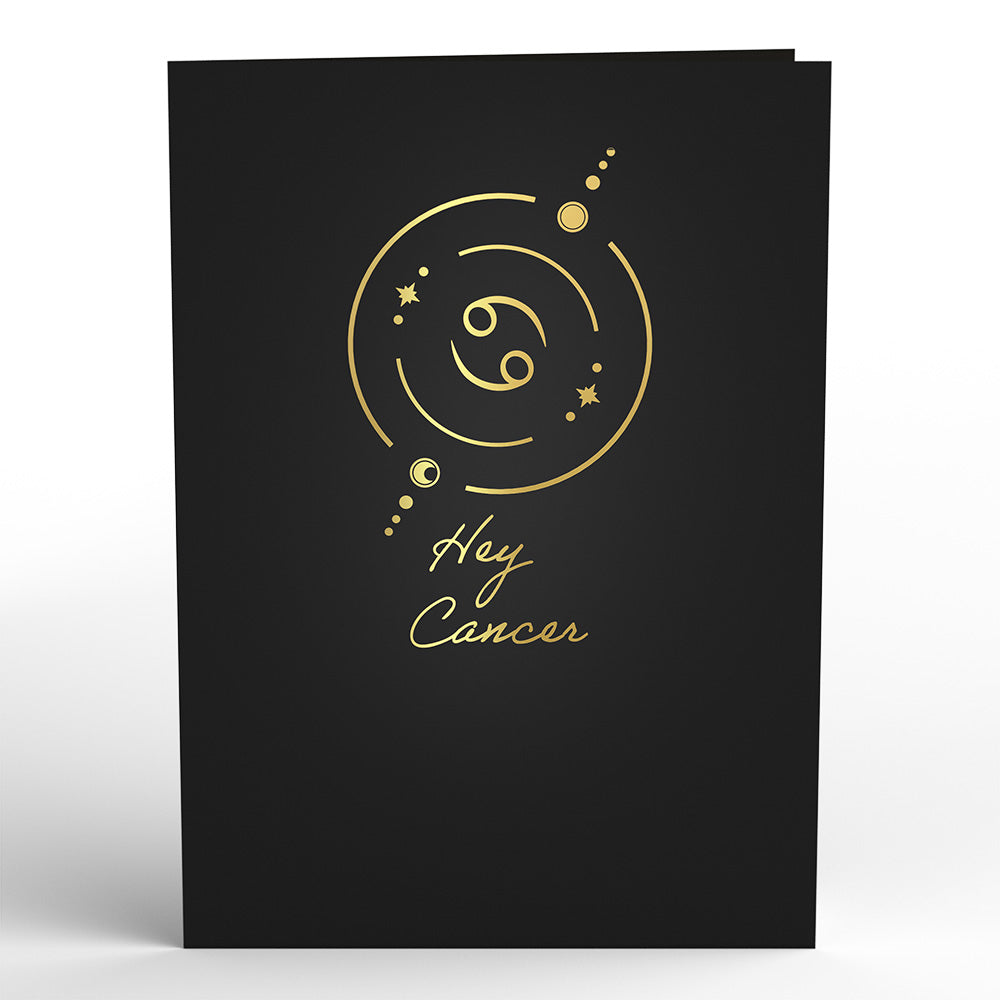 Cancer Zodiac Birthday Pop-Up Card