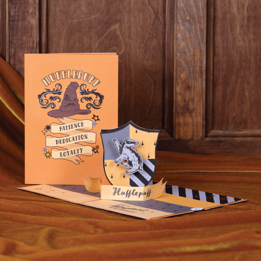 Harry Potter™ Hufflepuff™ Birthday Pop-Up Card
