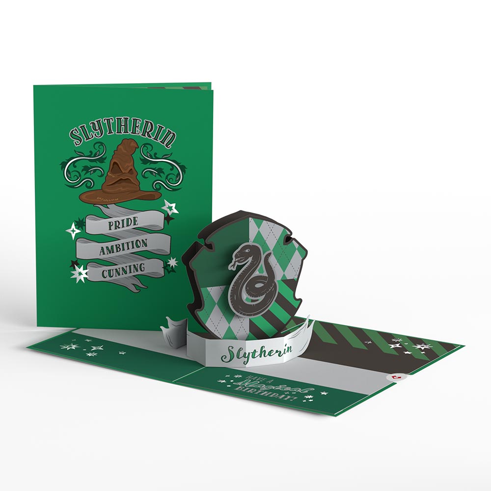 Harry Potter Slytherin™ Birthday Pop-Up Card