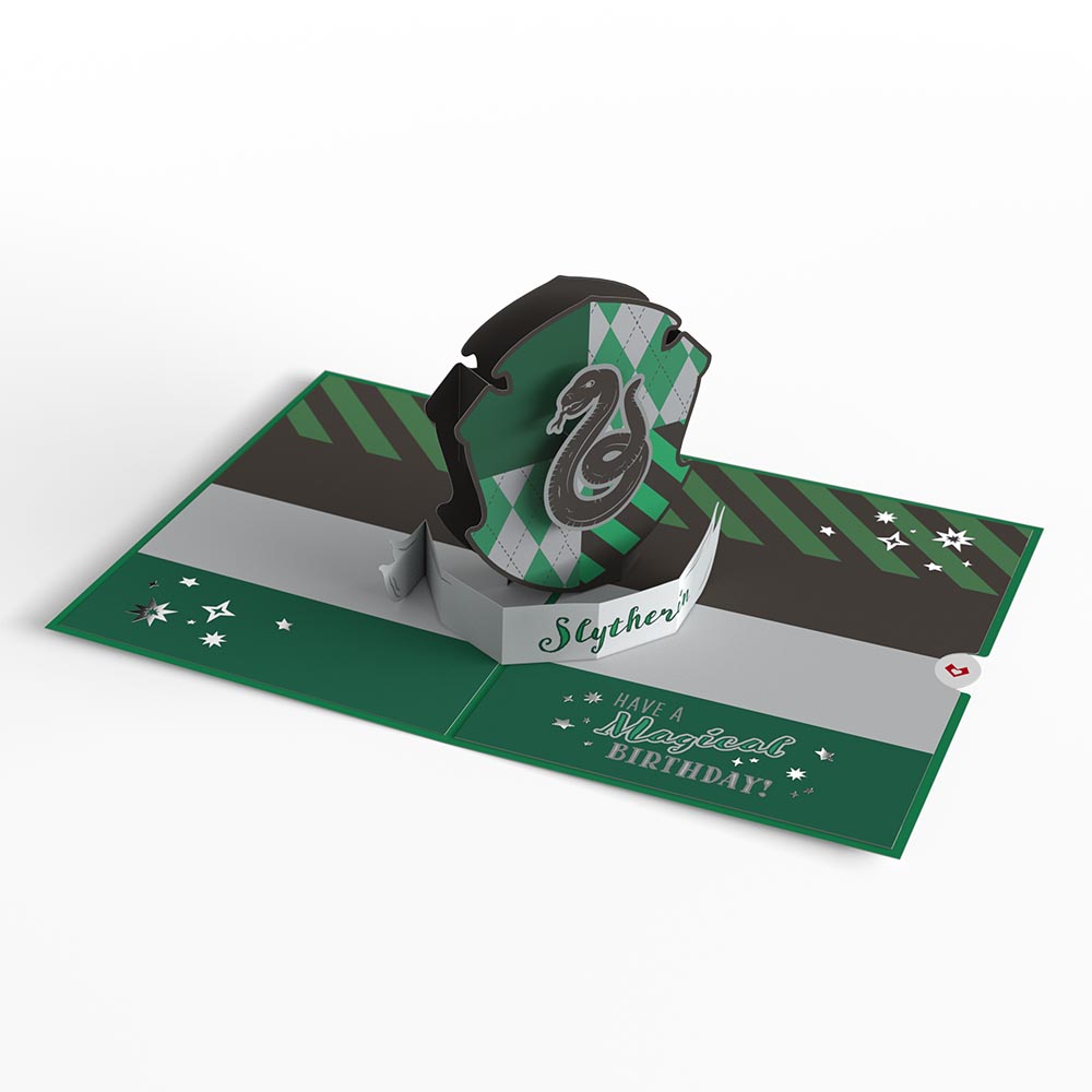Harry Potter™ Slytherin™ Birthday Pop-Up Card