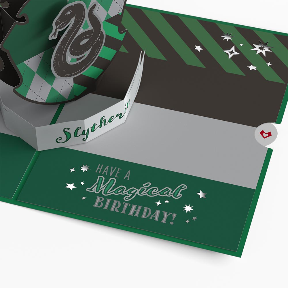 Harry Potter™ Slytherin™ Birthday Pop-Up Card