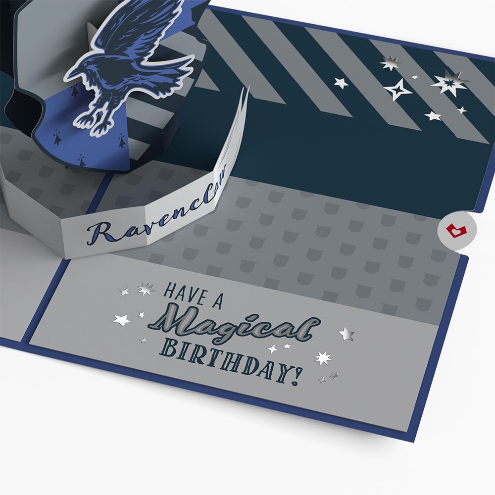 Harry Potter Ravenclaw Birthday Pop-Up Card