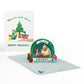 Friends Holiday Armadillo Pop-Up Card