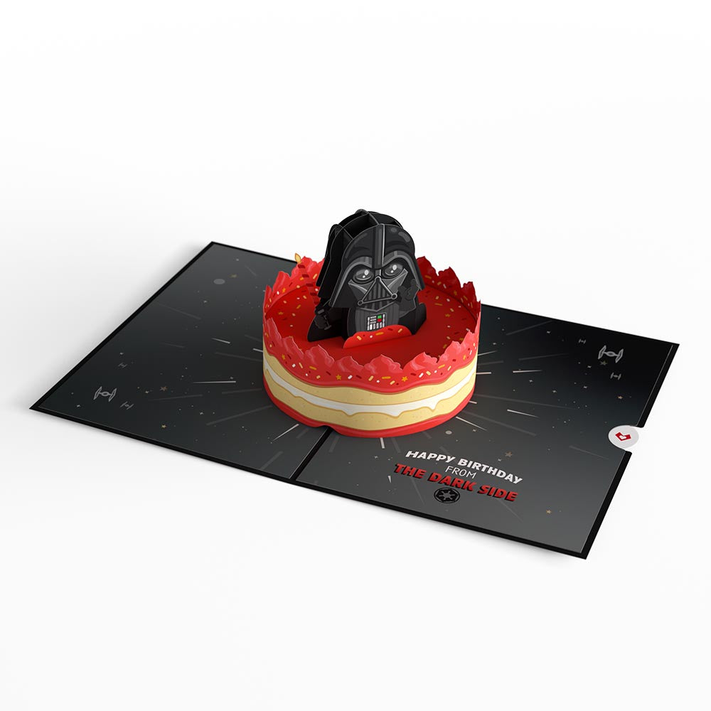 Star Wars™ Darth Vader™ Birthday Cake Pop-Up Card