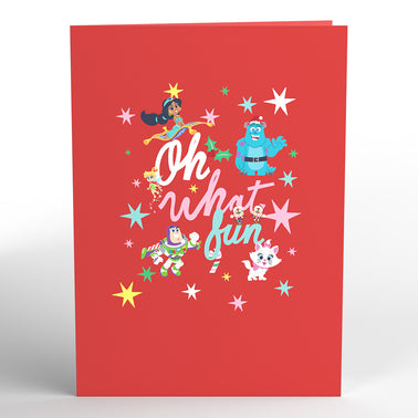 Disney100 Oh What Fun! Pop-Up Card