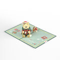 Disney's Winnie the Pooh Merry & Bright Christmas Pop-Up Card