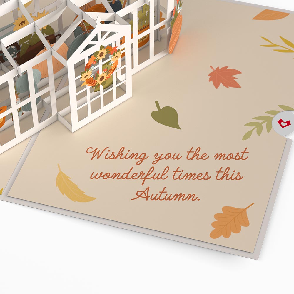 Autumn Thinking of You Pop-Up Card