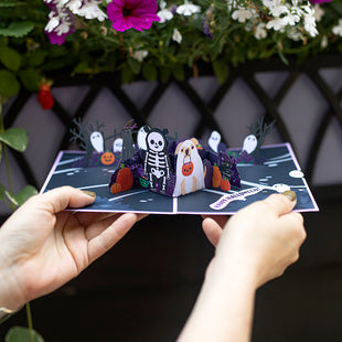 'Oohh, Spooky' Halloween Pop-Up Card greeting card -  Lovepop