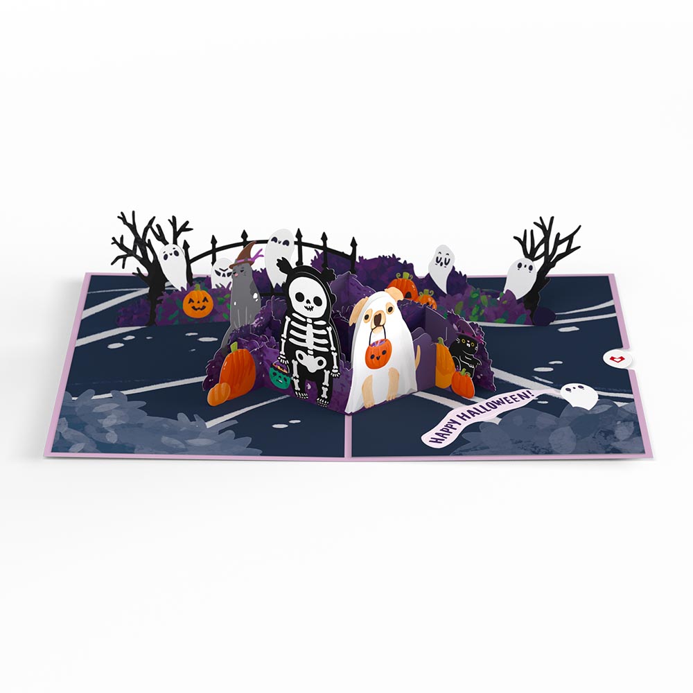 'Oohh, Spooky' Halloween Pop-Up Card