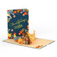 Woodland Harvest Thanksgiving Wishes Pop-Up Card