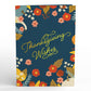 Woodland Harvest Thanksgiving Wishes Pop-Up Card