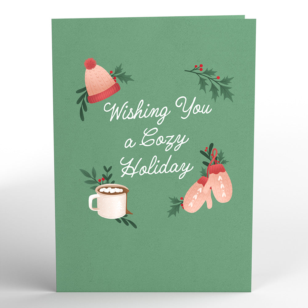 Cozy Holiday Pop-Up Card