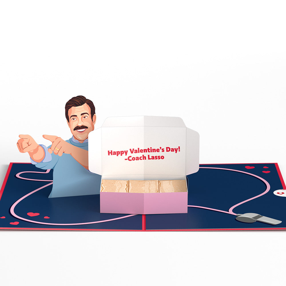 Ted Lasso Sweeter Than Biscuits Pop-Up Card
