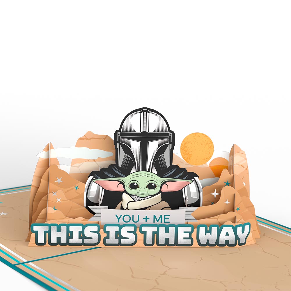 Star Wars™ The Mandalorian™ You + Me Pop-Up Card