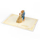 Disney's Beauty and The Beast Enchanted Love Pop-Up Card