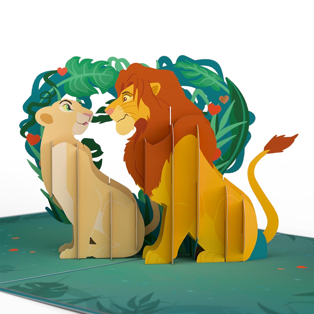 Disney's The Lion King Feel The Love Pop-Up Card