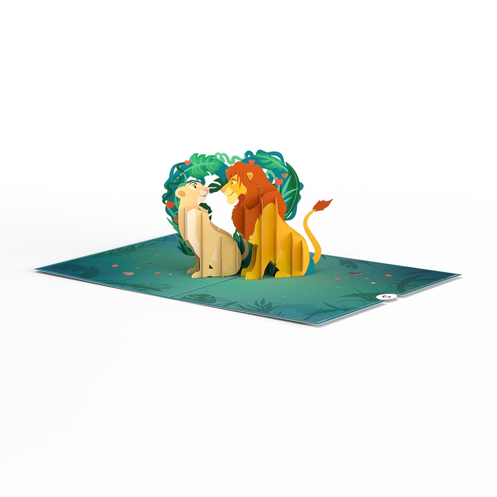 Disney's The Lion King Feel The Love Pop-Up Card